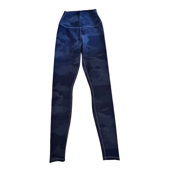 ALO Yoga ~High-Waist Black Camo Vapor Legging ~ compression ~high waist~ size XS - Picture 3 of 15